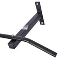 EASYCOMFORT Professional Wall Pull-up Bar with Steel Structure, 116 x 43 x 20cm, Black