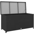 EasyComfort opbergkist rattan PE 121x57x67 cm