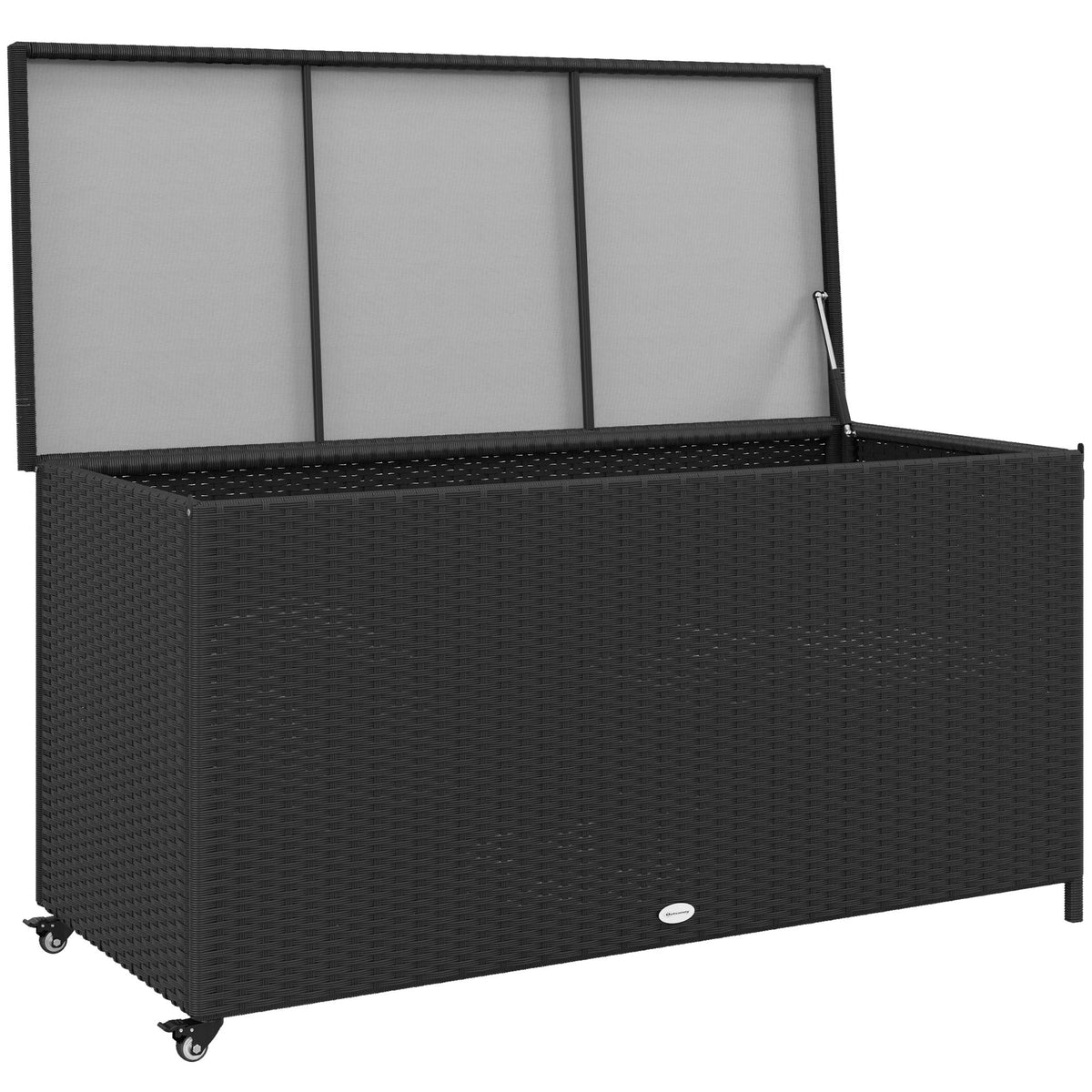 EasyComfort opbergkist rattan PE 121x57x67 cm