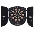 Easycomfort Bersaglio Freccette Elettronico per 8 Giocatori with 6 Freccette, Schermo LCD, 2 Porte e 26 Modalità di Gioco