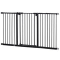 EASYCOMFORT Dog Gate 3 Extensions up to 152.3cm Automatic Closing
