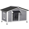 EasyComfort houten hondenhok 109x79x72 cm