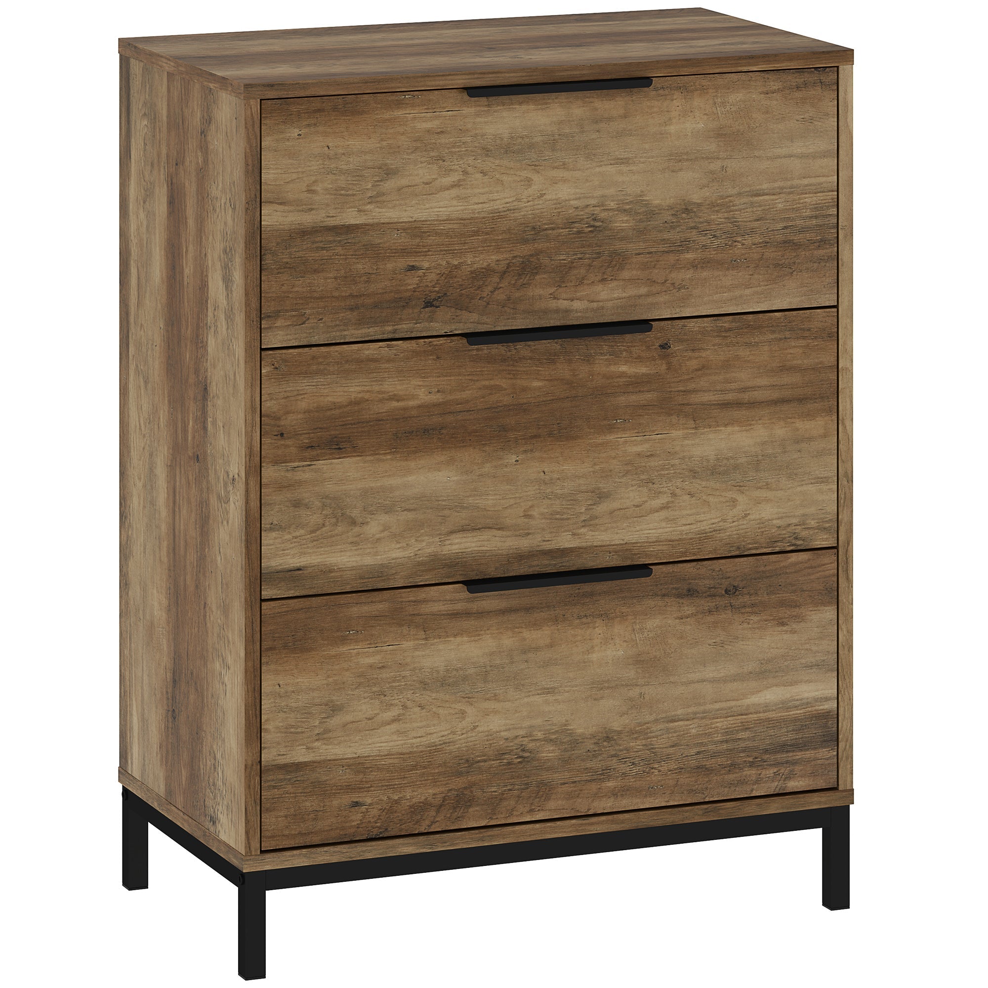 EasyComfort Ladekast 3 laden donkerbruin
