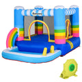 EasyComfort springkussen met trampoline en zwembad