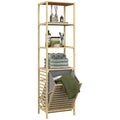 EasyComfort Colonna Bagno badkamerkolom met 3 planken en wasmand