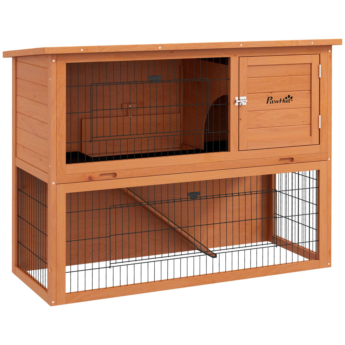 EasyComfort buitenkonijnenhok 2 niveaus