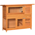 EasyComfort konijnenhok buiten 122x48x100 cm