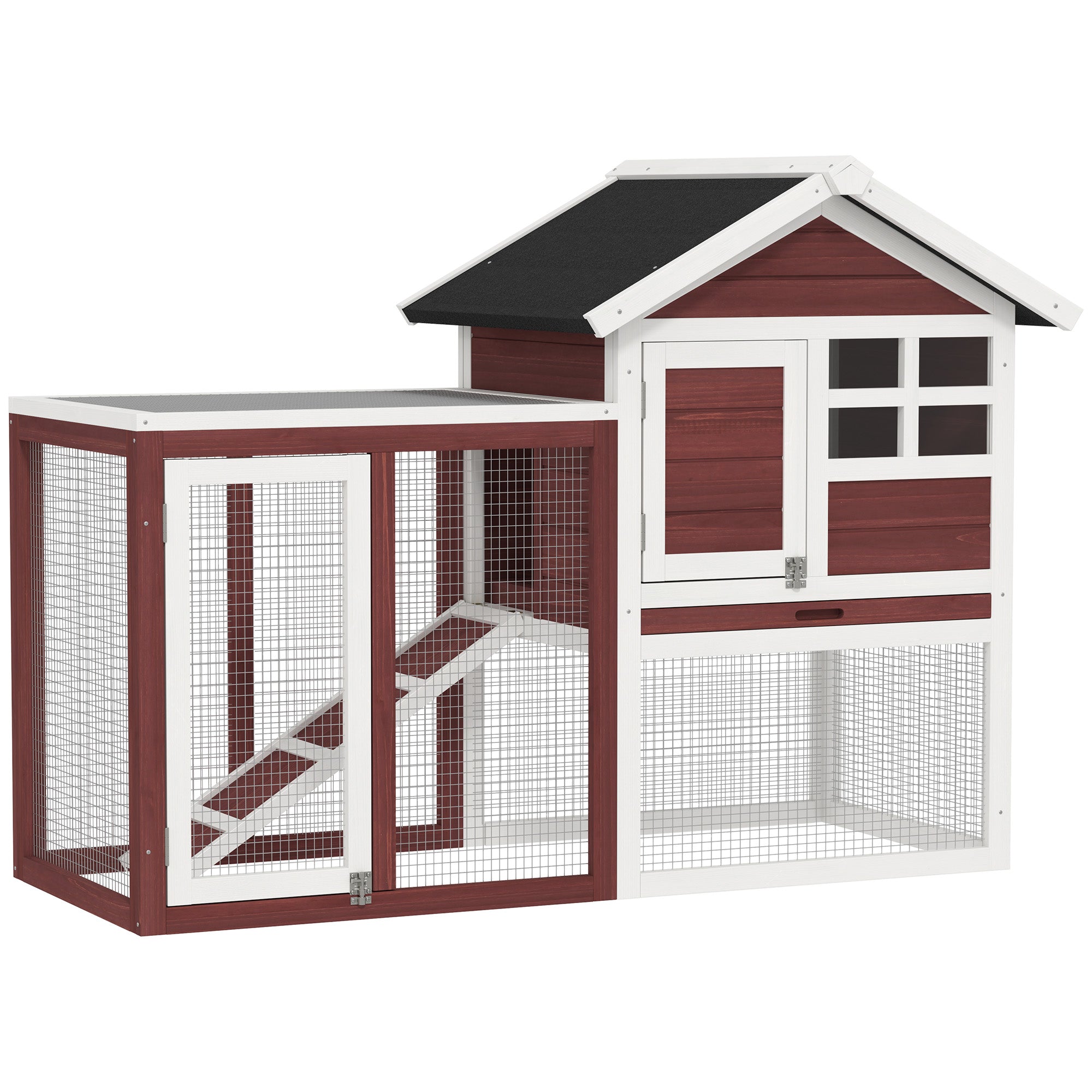 EasyComfort Konijnenhok buiten hout