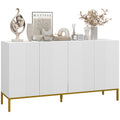 EasyComfort Credenza Moderna dressoir wit/goud