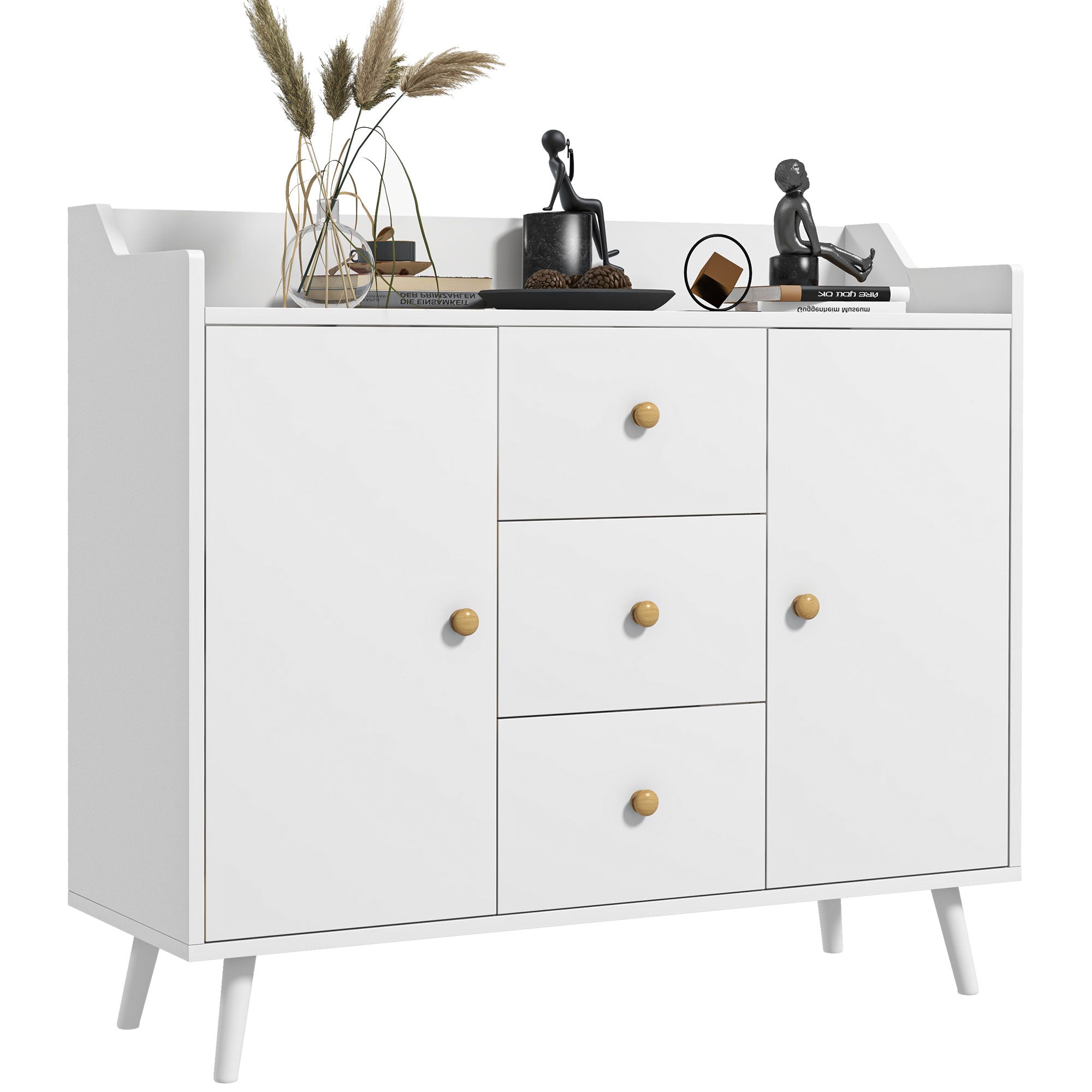 EasyComfort dressoir modern 3 lades 2 deuren