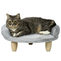 EasyComfort bankje voor honden en katten, grijs, 47x40x20 cm