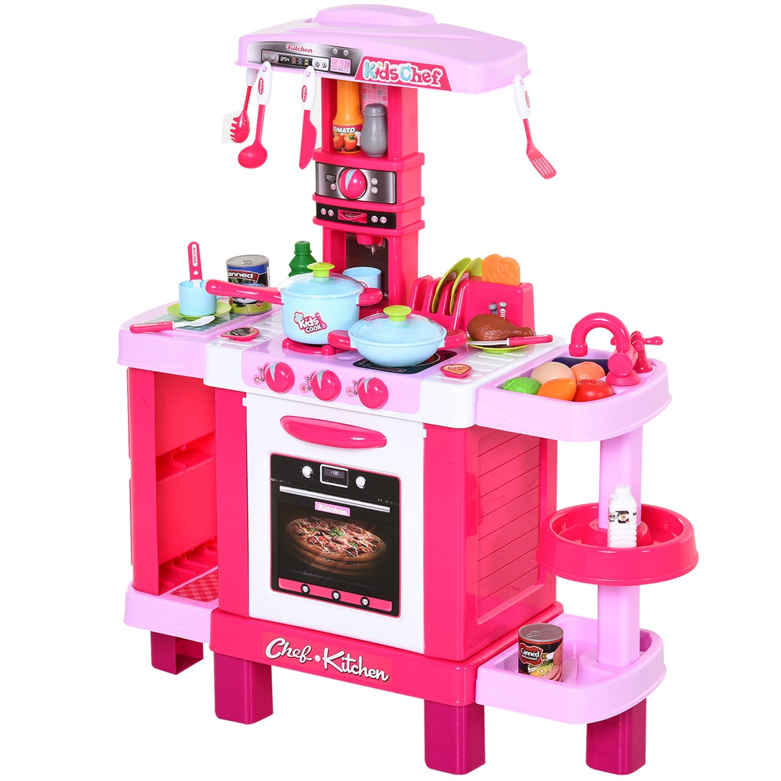 EasyComfort speelkeuken 38-delig, roze