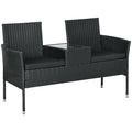 EasyComfort 2-zits buitenbank met tafeltje