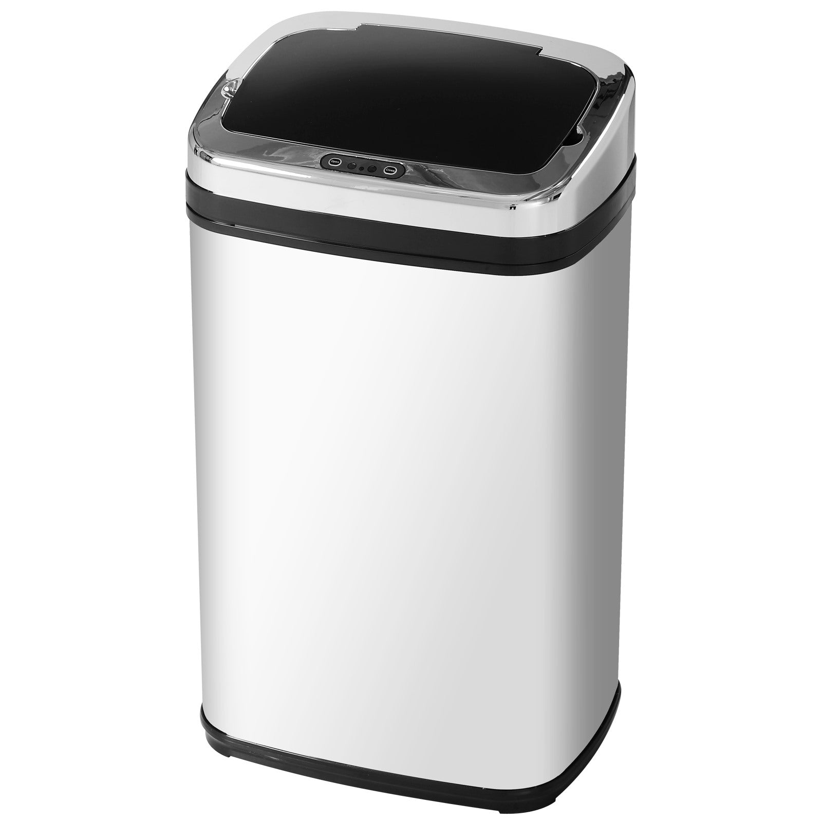 Easycomfort Elegante Bidone pattumiera In acciaio inox with sensore elettronico di apertura 30L