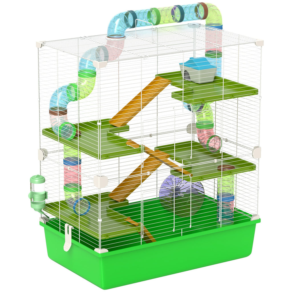EasyComfort Hamsterkooi 5 niveaus 59x36x69 cm