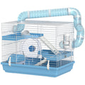 EasyComfort 3‑laags hamsterkooi blauw