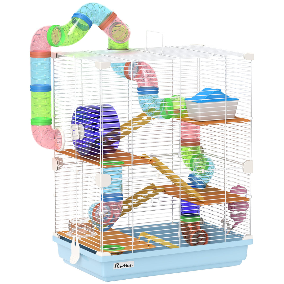 EasyComfort Hamsterkooi 5 niveaus 46x30x58 cm