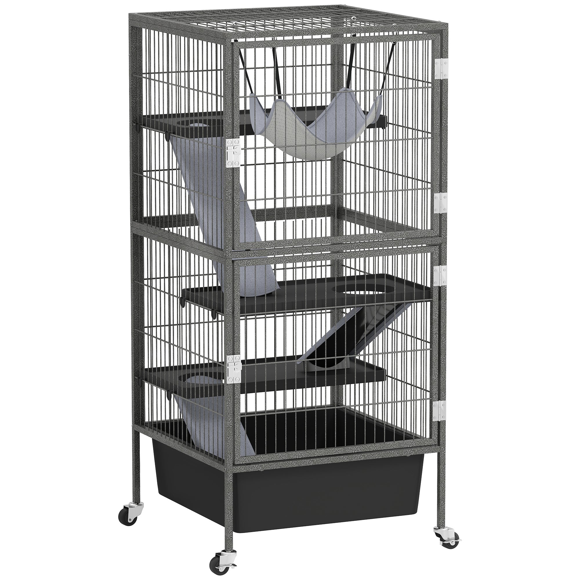 EasyComfort 4-niveaus kooi voor kleine dieren