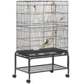 EasyComfort vogelkooi staal 79x49x133 cm