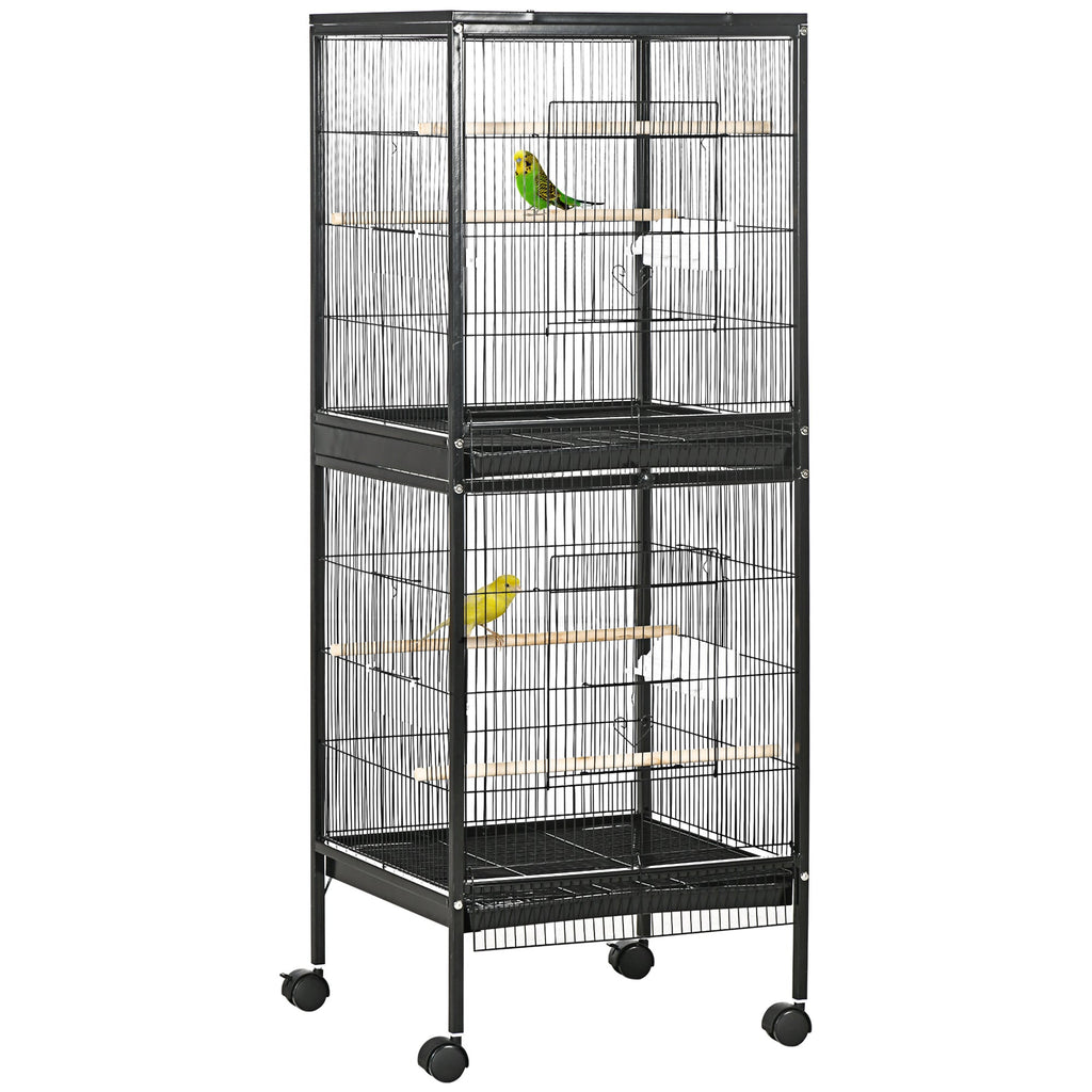 EasyComfort volière voor vogels 51.5x50x140 cm