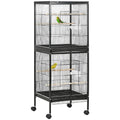 EasyComfort volière voor vogels 51.5x50x140 cm