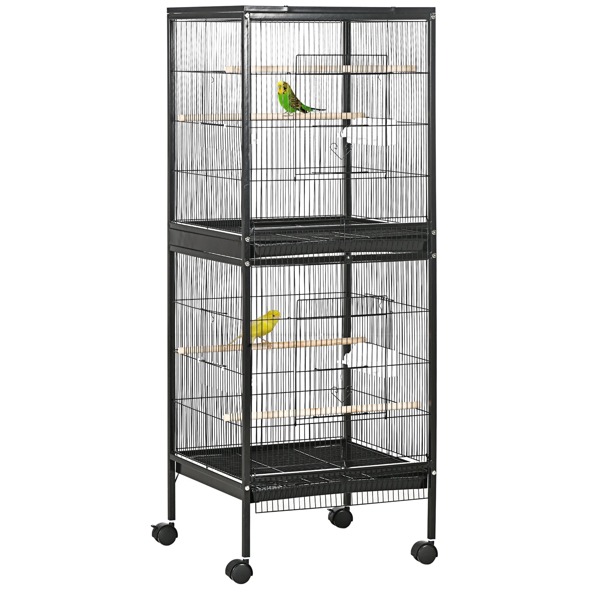 EasyComfort volière voor vogels 51.5x50x140 cm