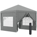 EasyComfort 3x3 m opvouwbare gazebo