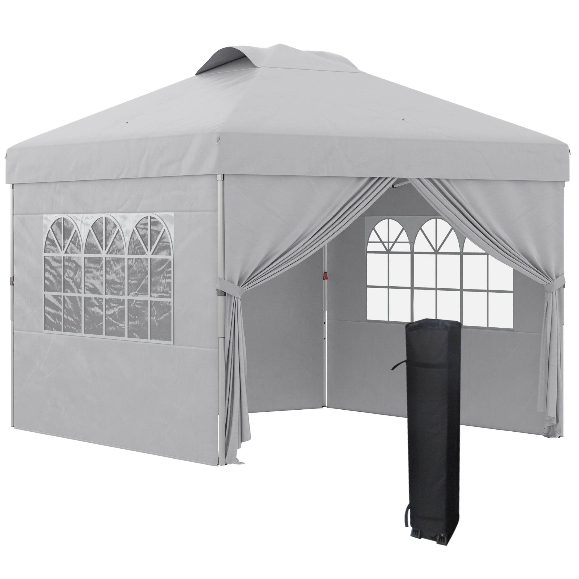 EasyComfort Gazebo inklapbaar 3x3 m