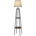 EasyComfort staande lamp met 2 planken Ø42 x 166A cm