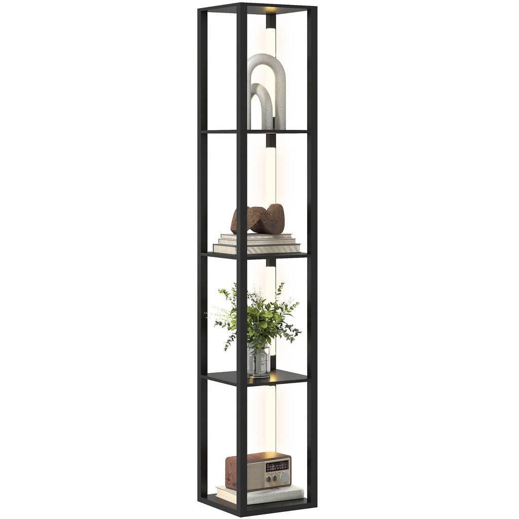 EasyComfort vloerlamp met 4 planken