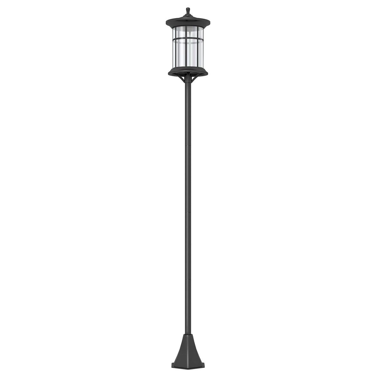 EasyComfort zonne-tuinlamp 184 cm zwart