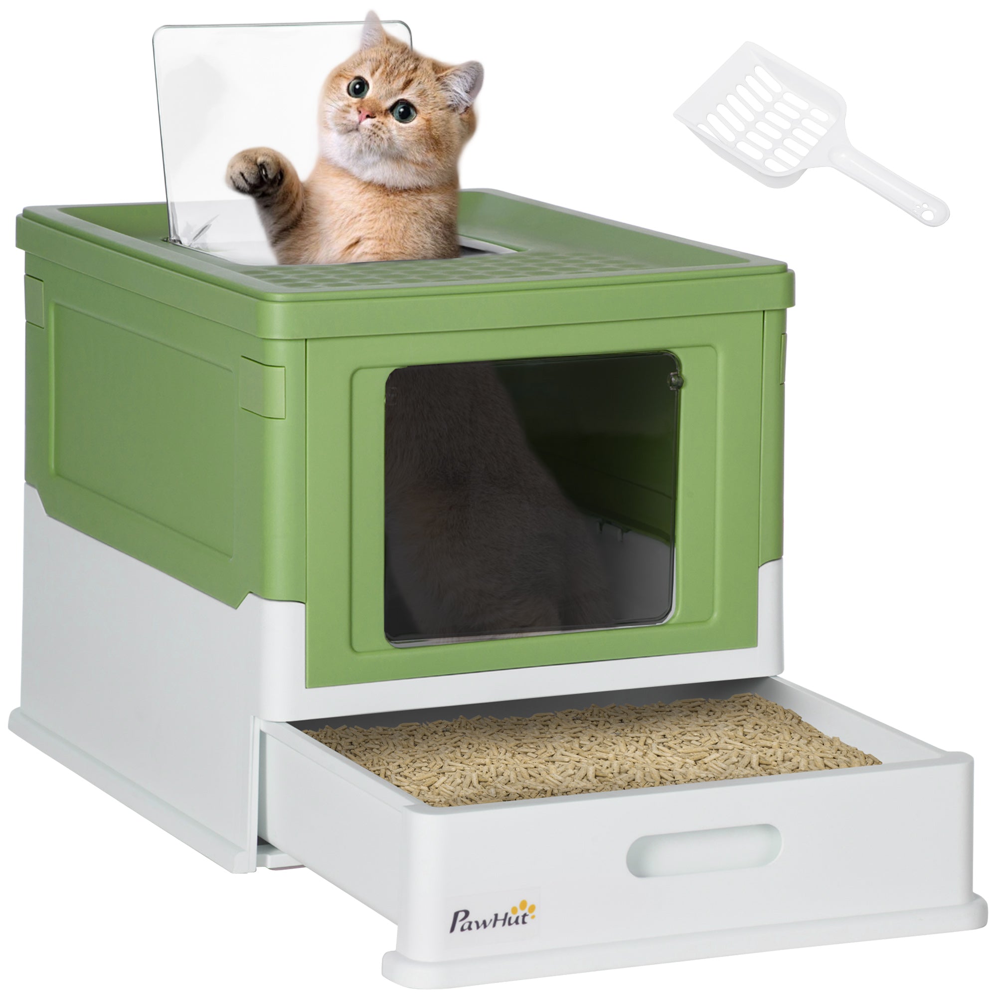 EasyComfort Gesloten kattenbak met schep