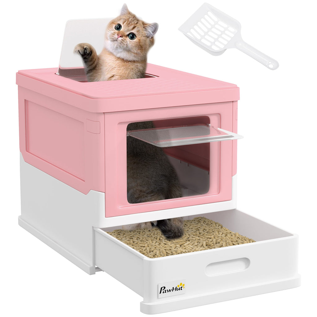 EasyComfort gesloten kattenbak 2-deurs 47.5x35.5x36.7 cm