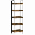 EasyComfort Boekenkast 5 planken 48x30x155 cm