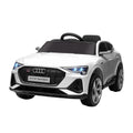EasyComfort Auto Elettrica per Bambini 3-5 Anni, Macchina 12V with Telecomando e Luci Colorate, Velocità Fino a 8km/h, white