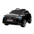 EasyComfort Macchina Elettrica per Bambini 3-5 Anni with Telecomando e cinture di sicurezza, Auto a 12V with Luci e Musica, 3-8km/h, black