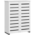 EasyComfort 5-niveau schoenenkast 76x33x98 cm wit