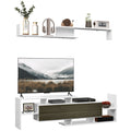 EasyComfort Mobile TV meubel met wandplank