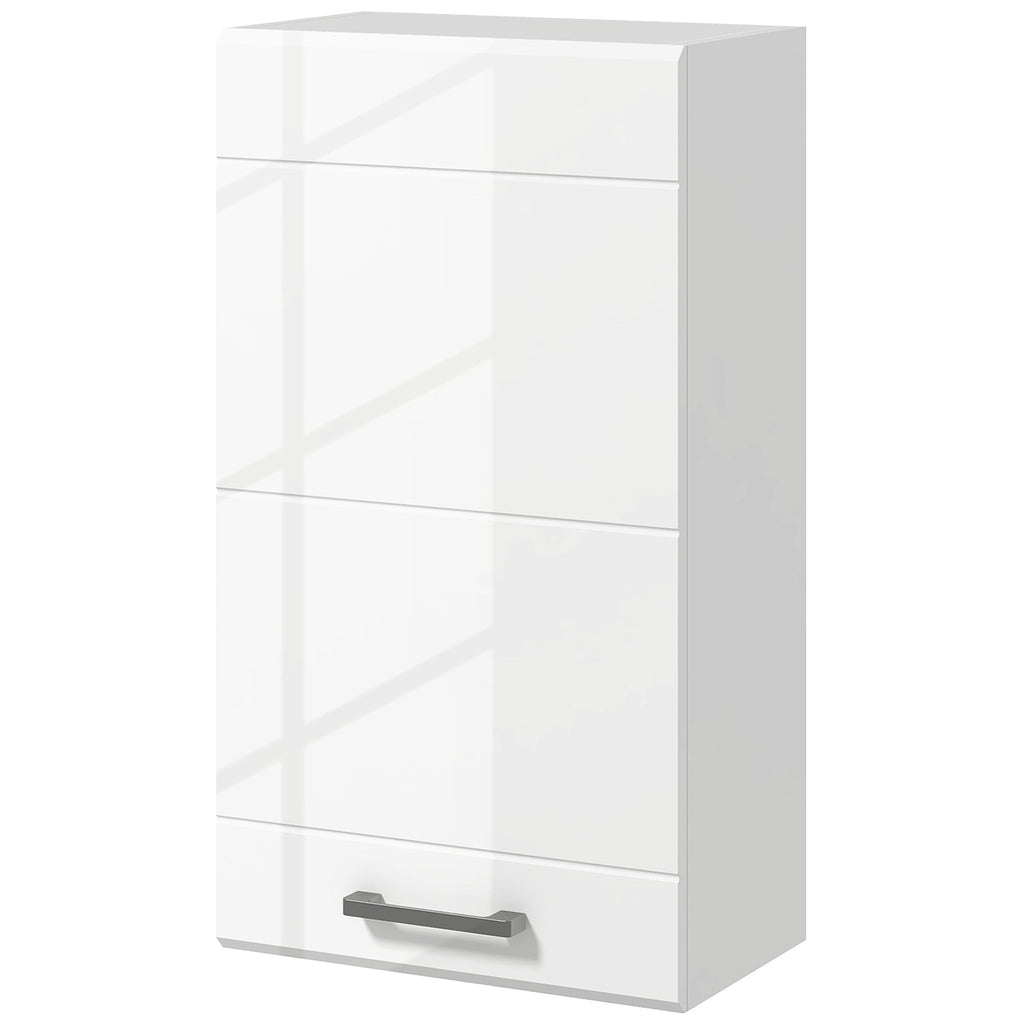 EasyComfort Badkamerwandkast MDF 3 planken 37x22.5x70 cm wit