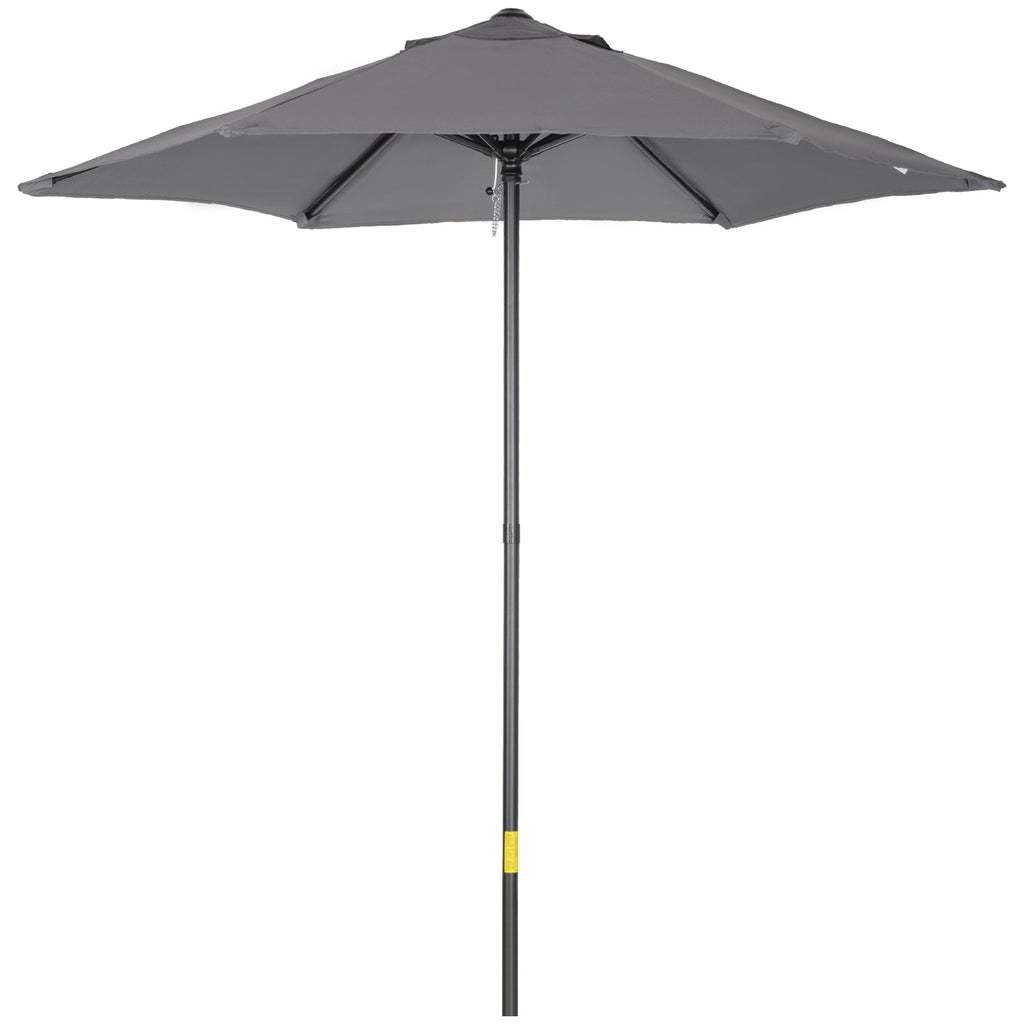 EasyComfort tuinparasol Ø196 cm antraciet