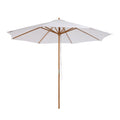 EasyComfort Garden Umbrella parasol 3*2.5m crème