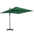 EasyComfort Parasol 2,5x2,5 m groen