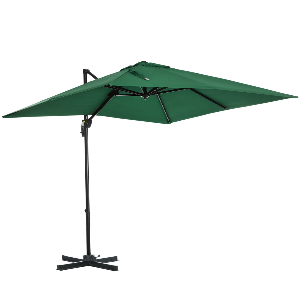 EasyComfort Parasol 2,5x2,5 m groen
