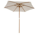 EasyComfort Garden and Terrace parasol 2.5x2.3m beige