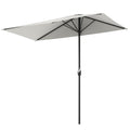 EasyComfort Mezzaluna wandparasol