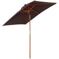 EasyComfort Parasol rechthoekig 200×150 cm