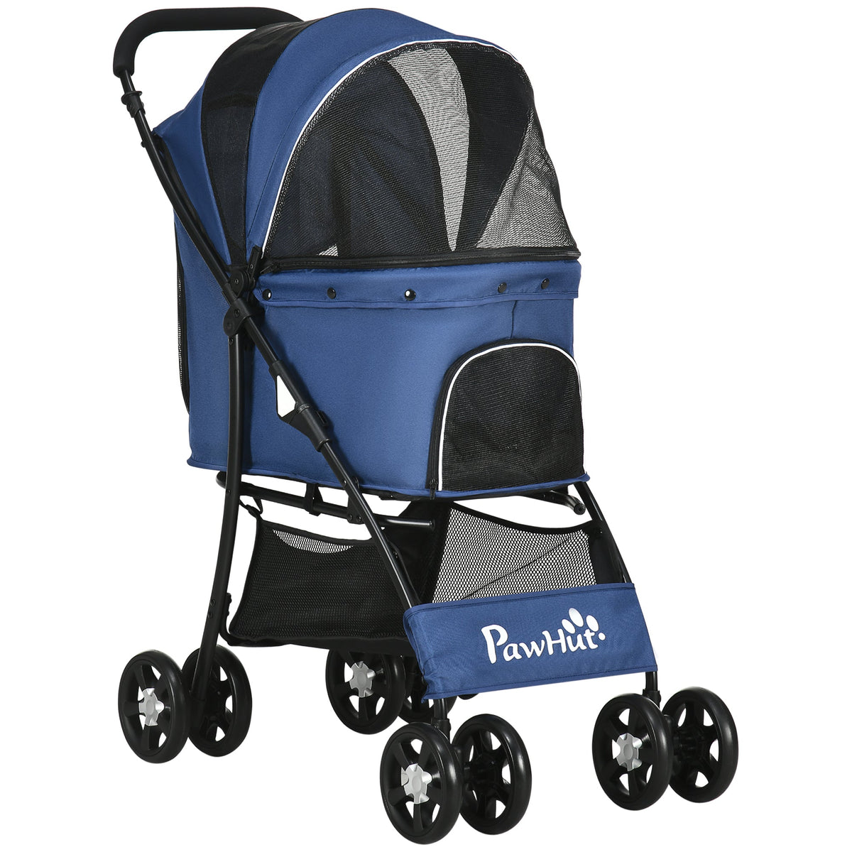 EasyComfort Hondenbuggy met mand en kussen