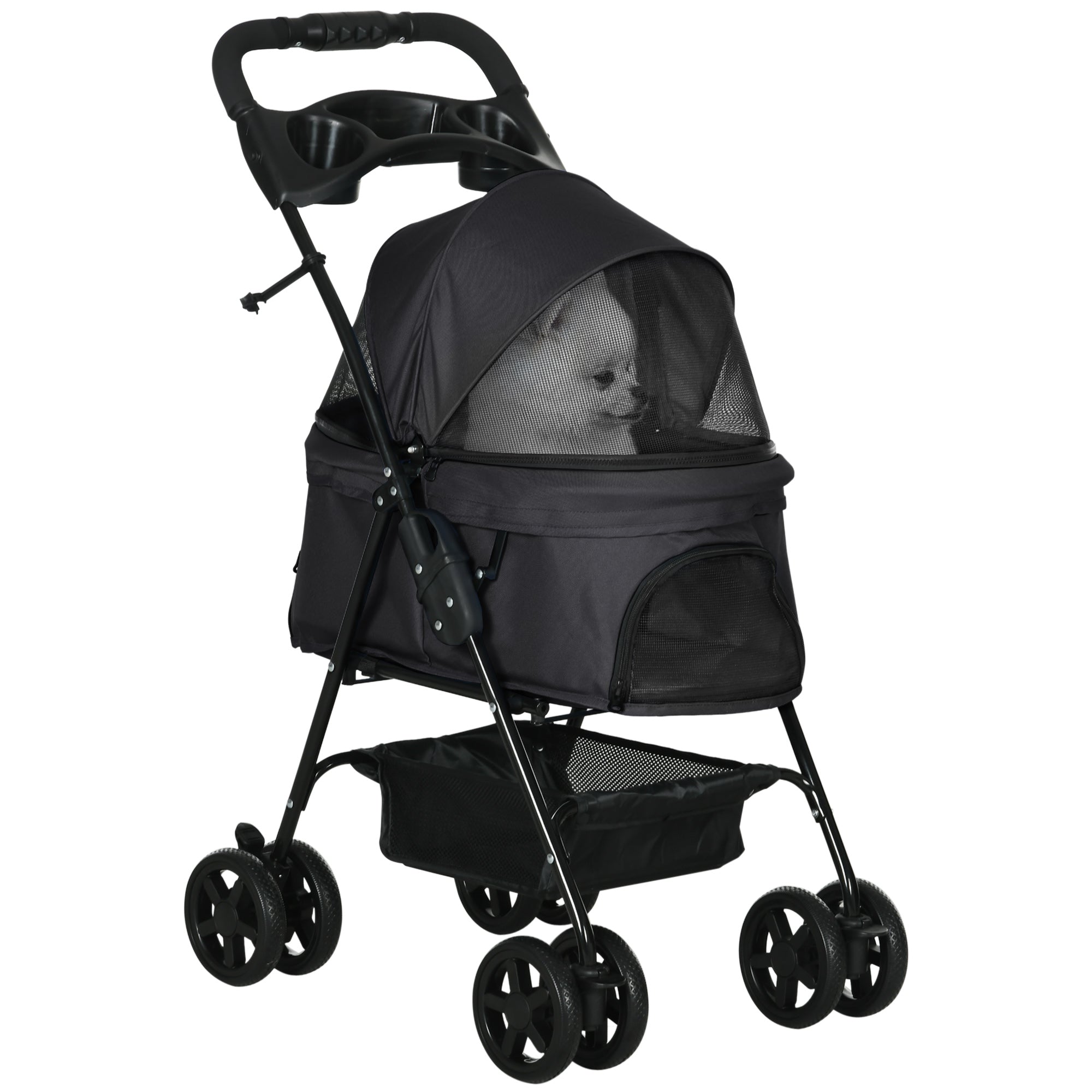EasyComfort hondenwagen inklapbaar voor kleine honden