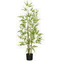 EasyComfort Bamboe kunstplant 120 cm met pot