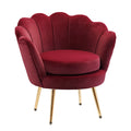 EasyComfort Conchiglia fauteuil donkerrood